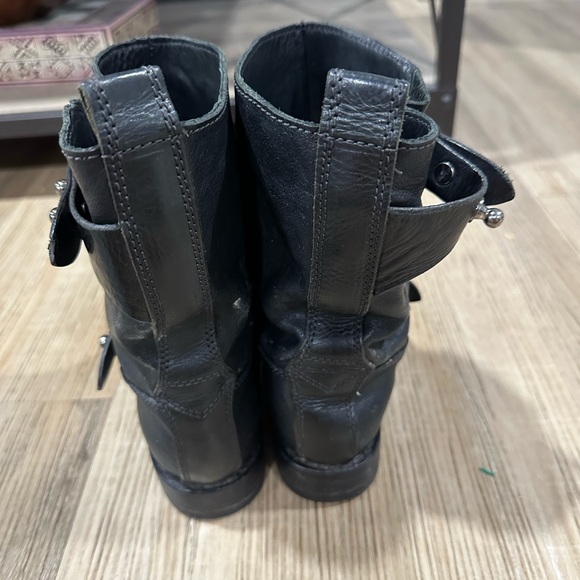Rag & Bone leather moto boots good condition size 7.5 - Picture 3 of 8